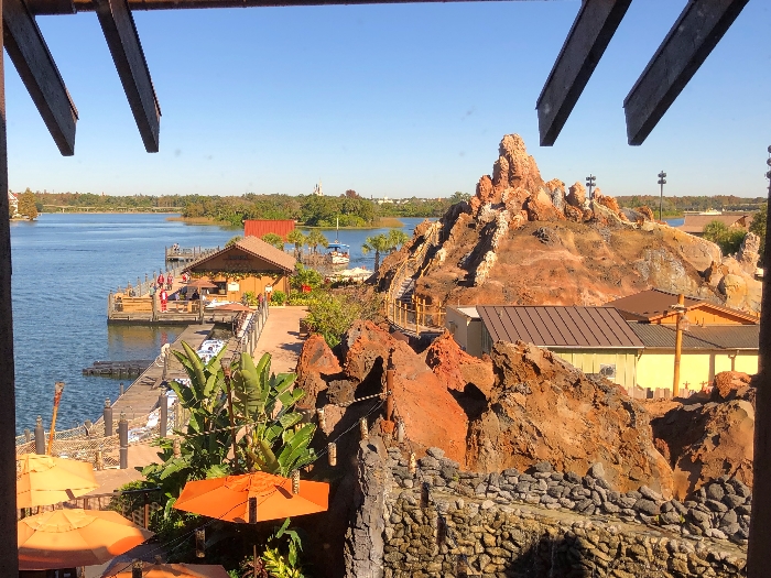 The view from our table at Ohana