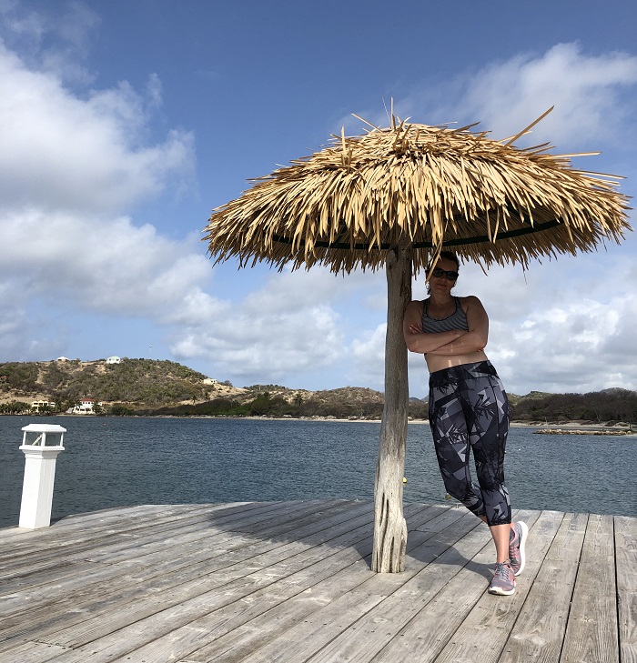At St James Club, Antigua