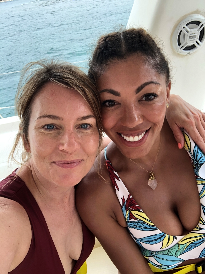 Fun in the sun with the gorgeous Dr Zoe Williams