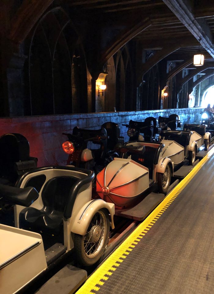 Time to ride Hagrid's Magical Creatures Motorbike Adventure