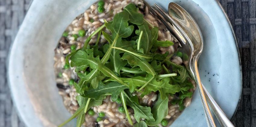 How to make a classic mushroom risotto