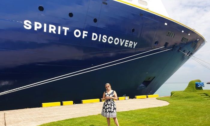 Naming ceremony of Saga Spirit of Discovery