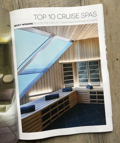 Top 10 cruise spas Cruisemag Aug Sep 19