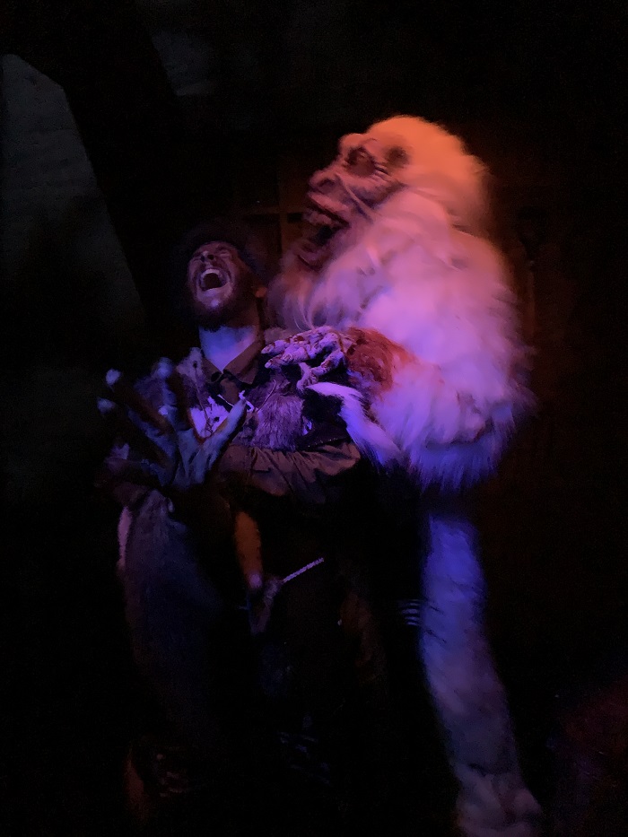 A scene from the Yeti Terror of the Yukon house