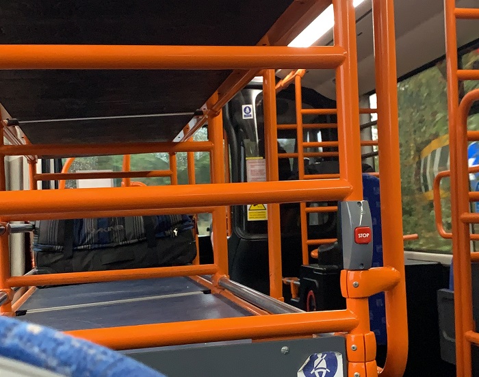 My favourite view - on the APH bus to the airport