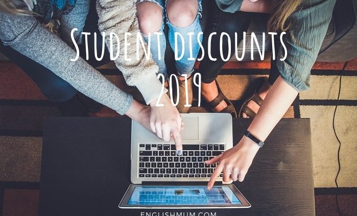 Student discounts 2019