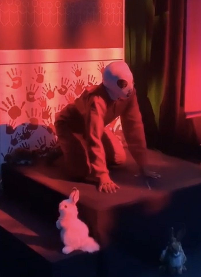 This little dude from Us will haunt my nightmares for a while