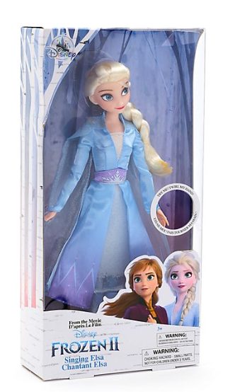 Frozen 2 Elsa singing doll