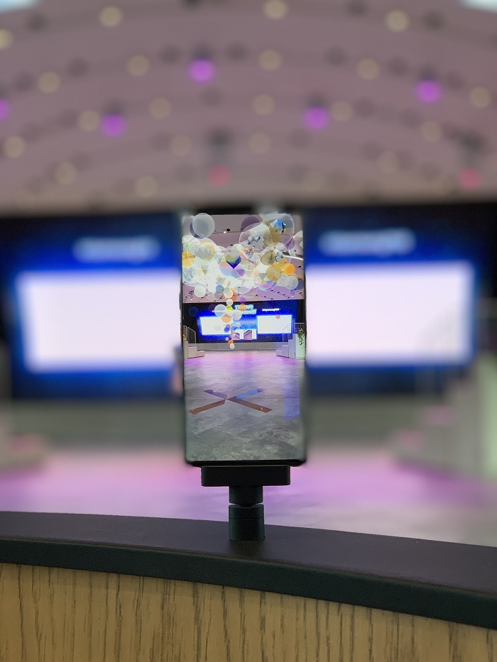 The AR message tree at Samsung KX