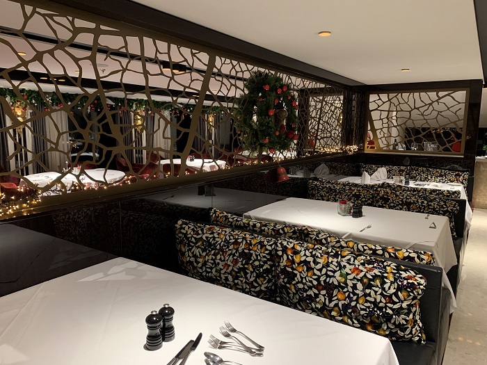 The Main Dining Restaurant on board AmaMagma