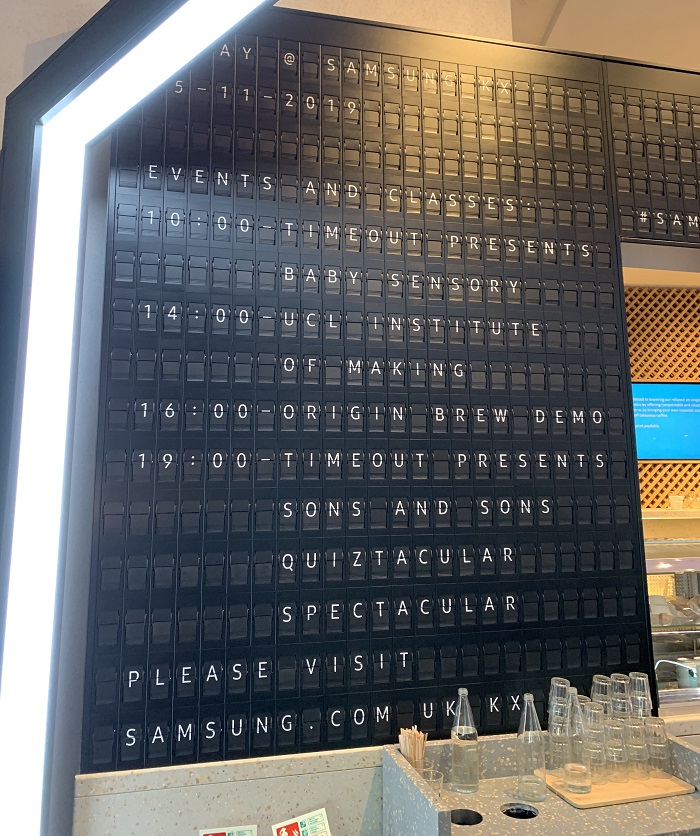 What's on at Samsung KX