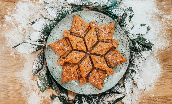 Frozen 2 Nordic Christmas shortbread