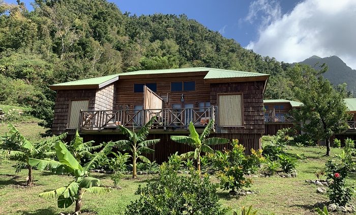 Eco villas at Jungle Bay Dominica