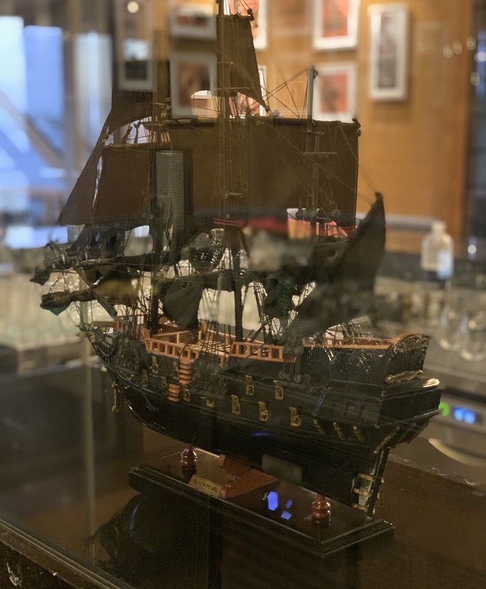 The Black Pearl in Rumfire Bar