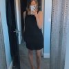 Black summer dress edit