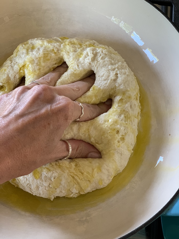 Easy cheaty focaccia 
