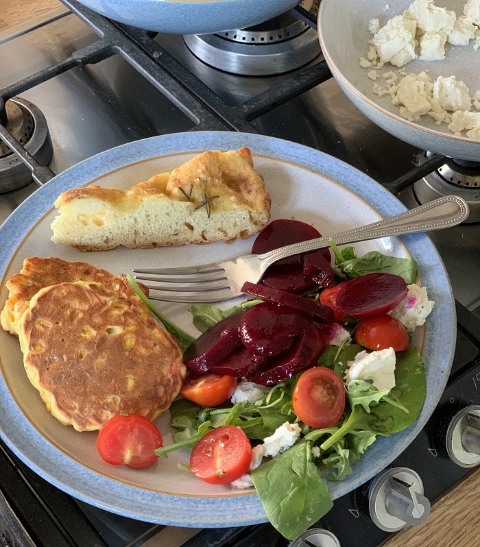 Easy cheaty focaccia
