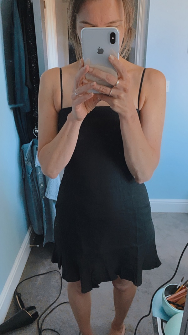 & Other Stories spaghetti strap dress