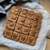 Coconut and chocolate chunk flapjacks
