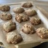 Salted peanut cookies