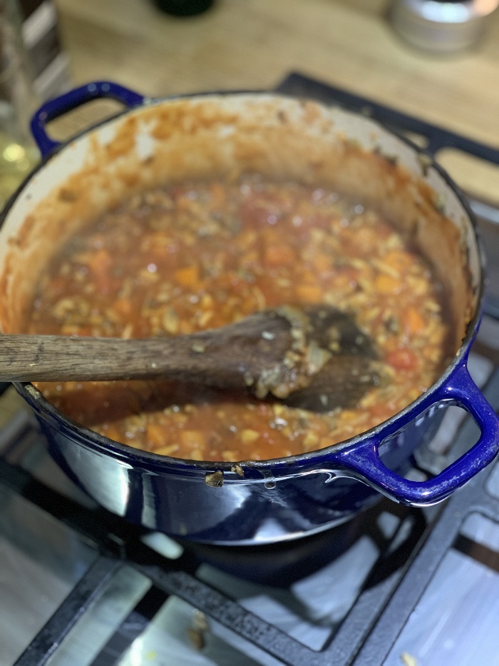 Vegetable ragu