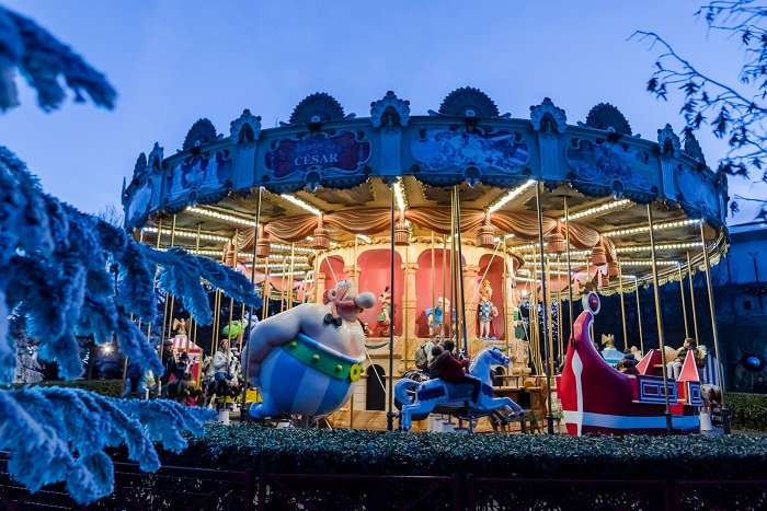 A festive visit to Parc Asterix